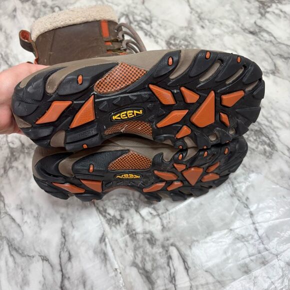 KEEN Womens 6.5 Hoodoo Waterproof Warm 200 Gram Insulated Snow Boots hiking tall - Picture 3 of 9